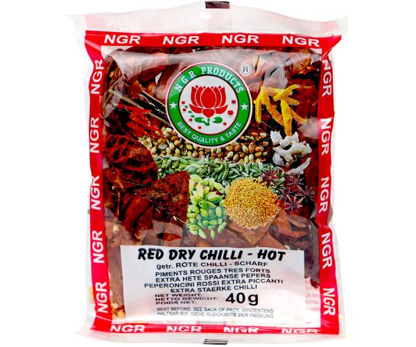 Getrocknete Chilischoten